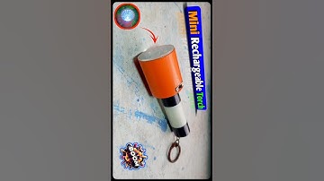 🌎 World Smallest Mini Rechargeable Torch 🔦 #torch #shorts #tranding #samarexperiment