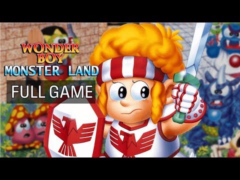 The original monster boy game! Wonder Boy in Monster Land 100% Walkthrough