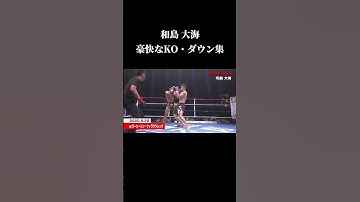 【和島 大海】"紫黒の彗星"圧巻のKO集 #和島大海 #k1 #k1wgp #キックボクシング #格闘技 #KO集 #ノックアウト