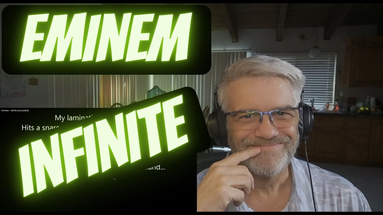 Eminem - Infinite - Reaction - MAN this was WAY back!  Hard to believe it was EM!