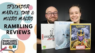 Rambling Reviews: The Magnificent Snø, Micro Macro Crime City & Splendor Marvel