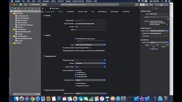 Create Xcode 10 iOS Project