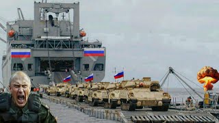 アヴディーウカに到着！450 両の戦車を積んだロシア船がウクライナに破壊される - ARMA 3