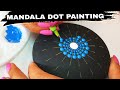 Mandala Dot Painting How To Paint Stones Rocks Dotting Artist Tutorial Art Mandalas #mandala #art