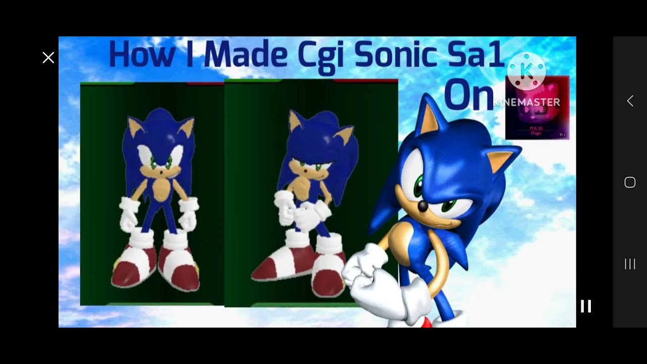 How I Made Cgi Sonic Sa1 On Pulse RP| Magic Tutorial - YouTube
