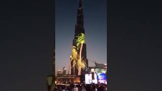 2016 burj Khalifa national day celebration