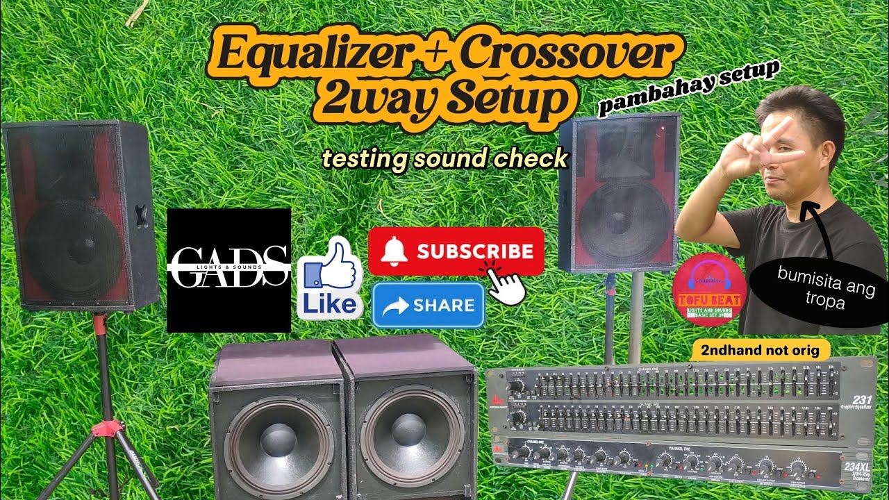 2nd Hand DBX Equalizer and DBX Crossover