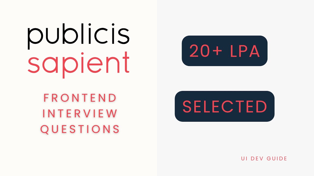 publicis sapient case study interview