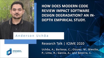 (Research Talk | ICSME) How Does Modern Code Review Impact Software Design Degradation?
