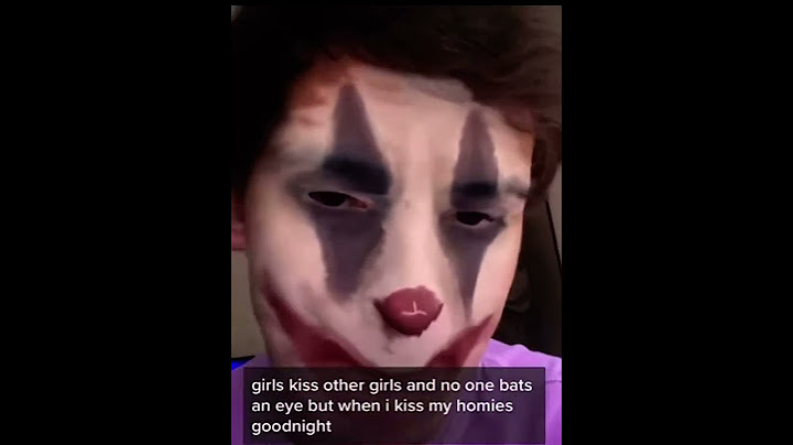 Joker just wants to give his homies a goodnight kiss