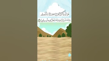سورة النحل آية ١٠