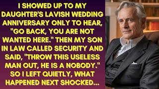 I SHOWED UP TO MY DAUGHTER'S LAVISH WEDDING ONLY TO BE EMBARRASSED BY MY DAUGHTER AND SIL. SO I...