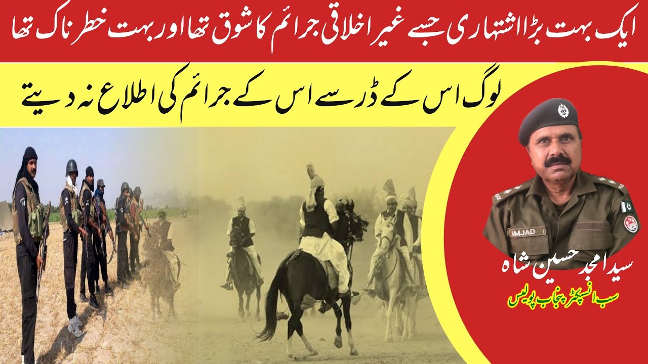 Investigation Story of a Wanted Criminal