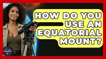 How Do You Use An Equatorial Mount? - Astronomy Made Simple