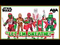 LET EM BREATHE! Star Wars The Black Series Holiday Edition wave 2 action figures unboxing / review.