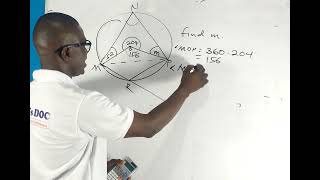 Step by Step Solution to WASSCE circle Problem