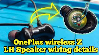One plus wireless Z Wiring Diagram of LH speaker || Dummy line