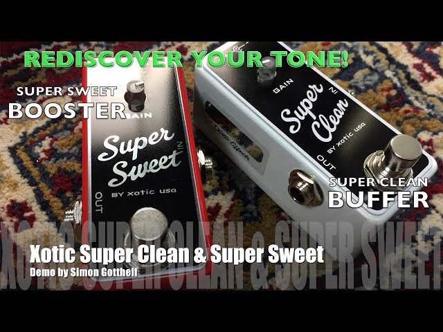 Super Clean Buffer // Super Sweet Booster – Xotic California