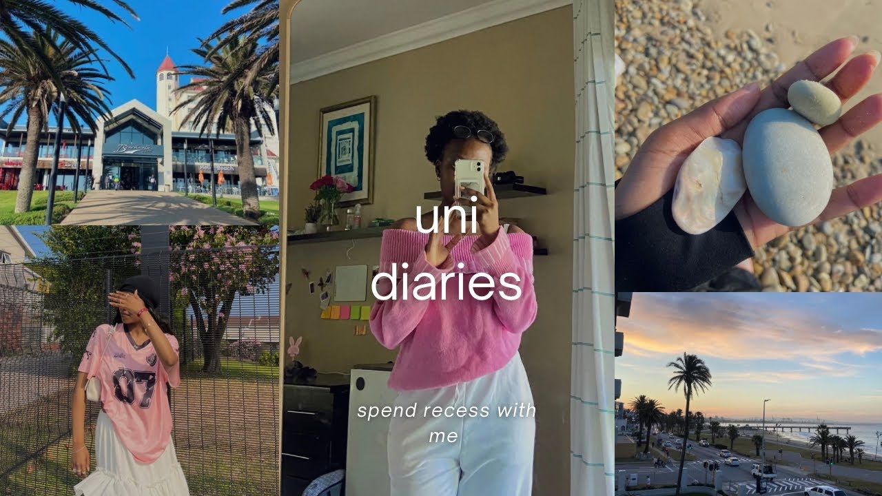 NMU Student Diaries: wholesome week + art gallery + running + girlhood + canvas painting | recess ed