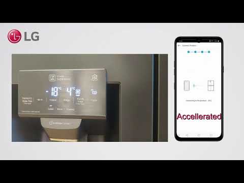 [LG ThinQ + Refrigerator] - How to connect your LG  Refrigerator to LG ThinQ (Android phone)