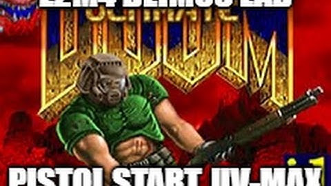 The Ultimate Doom: E2M4 - Deimos Lab (Pistol Start, UV-MAX)