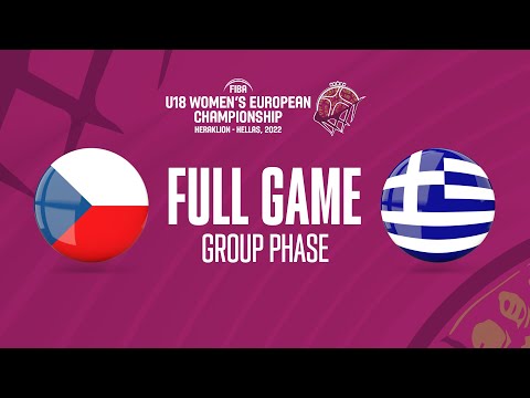 Download Czech Republic v Greece | Full Basketball Game | FIBA U18 Women's European Championship 2022