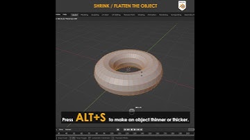 Tutorials: Shortcut: Blender 3D: Square Circular Hole #blender3d #b3d #shorts #ytshorts by #jkstarr