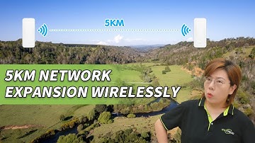 Expand WiFi Up to 5 Kilometers Using Wireless Network Bridges
