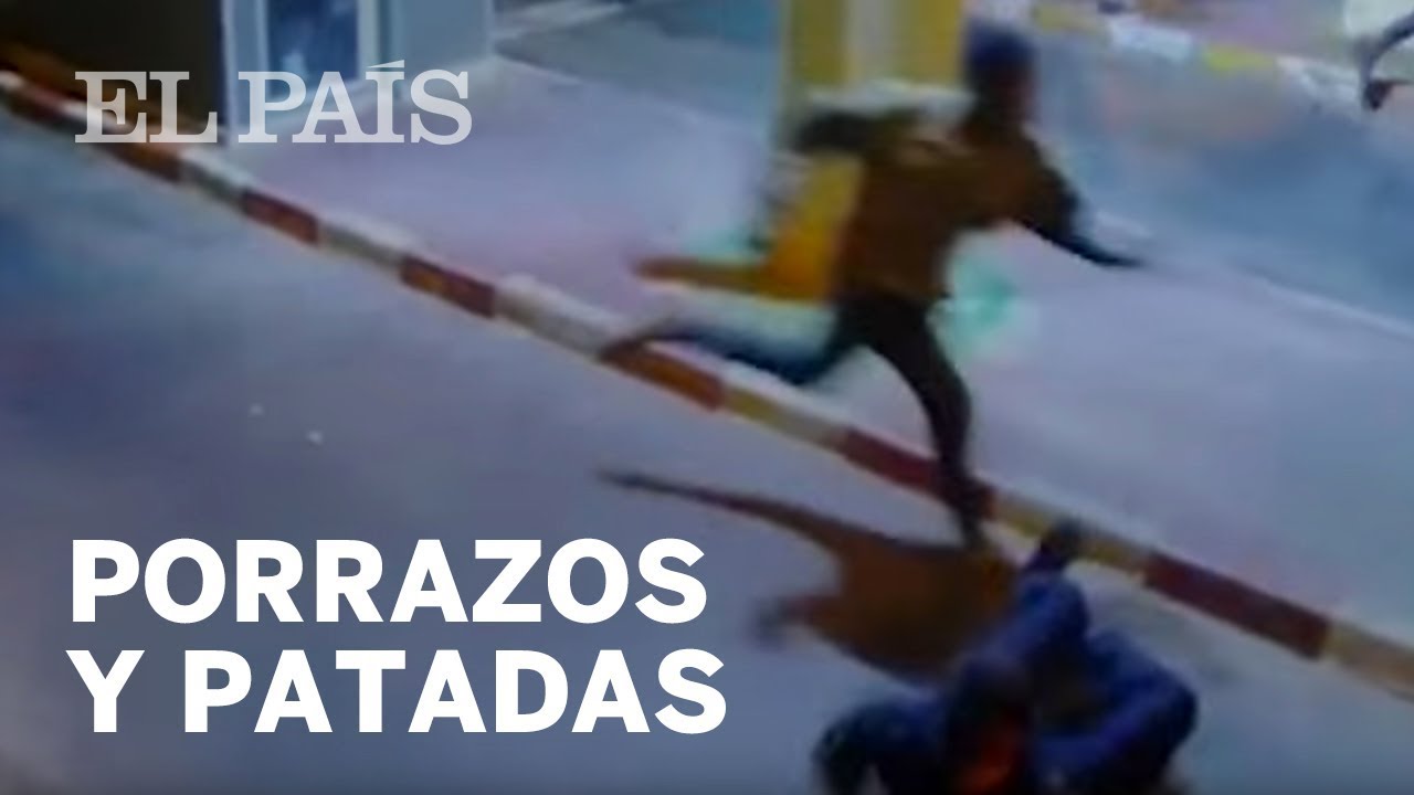 Porrazos y patadas de la Policía en la frontera de Ceuta | España