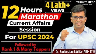 UPSC Current Affairs in One Shot | 12 Hour Marathon for UPSC Prelims 2024 | TARGET UPSC | screenshot 5