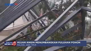 Diterjang Hujan Es dan Angin Kencang, Sejumlah Bangunan di Malang Roboh - LIP 26/01