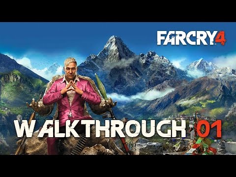 Far Cry 4 (PC) 100% Walkthrough 01 Hard Difficulty (Prologue) Lunch With Pagan Min