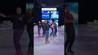 Reunited with the Disney on Ice cast 😱⛸️