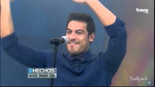 Carlos Rivera - Cielo azul - Hechos AM (25-nov-2014)