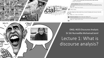 Introduction to Discourse Analysis