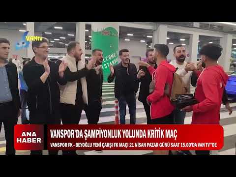 VANSPOR’DA ŞAMPİYONLUK YOLUNDA KRİTİK MAÇ