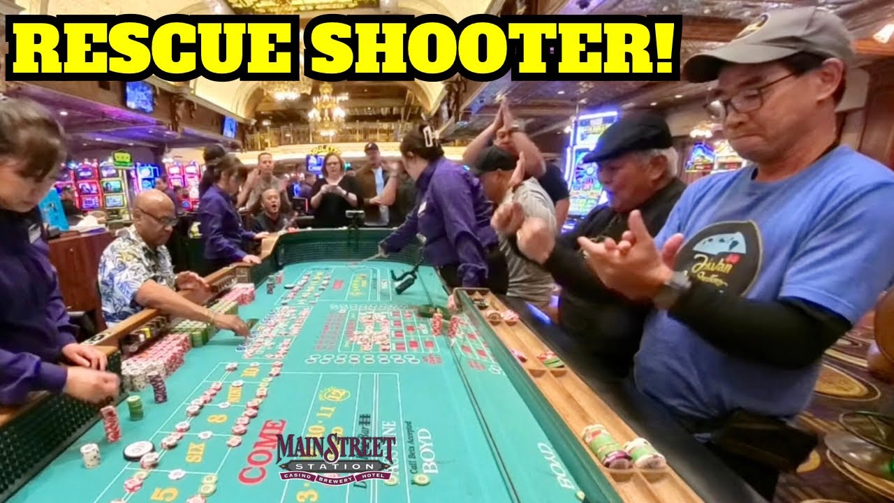 There's nothing like a Shooter who rescues you from a Cold Craps Table.