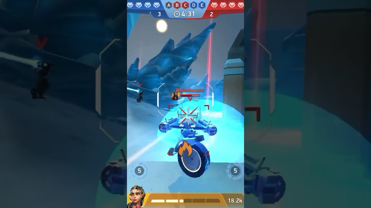 Mech Arena. Killshot vs Zephyr. 