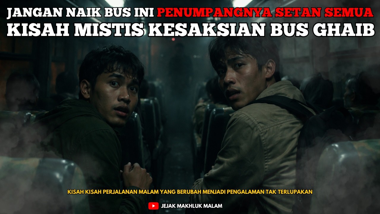 JANGAN NAIK BUS INI PENUMPANGNYA SETAN SEMUA !! KISAH MISTIS KESAKSIAN BUS GHAIB BANDUNG CIANJUR