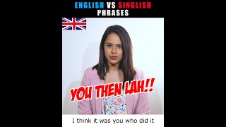 English vs. Singlish Phrases | TMTV