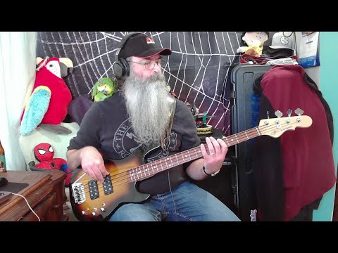 Warren Zevon - Nighttime in the Switching Yard (1978) bass cover
