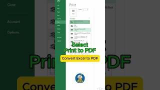 Convert Excel to PDF || Tips &amp; Tricks ||@MiniEinstein123
