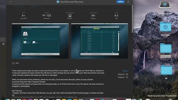 [Business App] iLove Document Recovery : Mac App Store - Basic Overview = Basic Overview