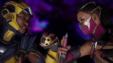 Mortal Kombat 1 - Cyrax vs Mileena | All Intro/Interaction Dialogues