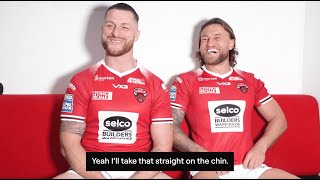 Salford Red Devils Teammates: Chris Hankinson and Adam Sidlow