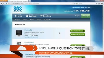 SOS Online Backup Review: Sign Up