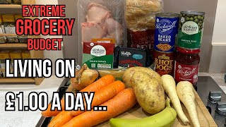 Living for £1 a Day  Full Week (Extreme budget challenge compilation)