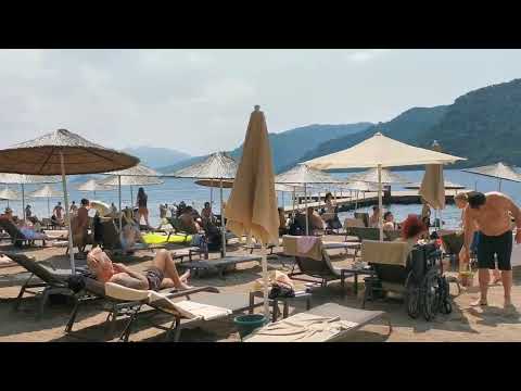 Сегодня в Sentido orka lotus beach hotel почти нет свободных мест на пляже!