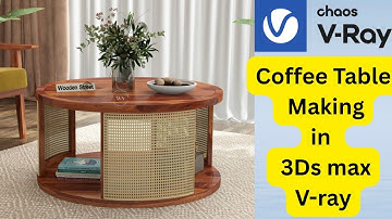 Beginners guide: coffee table design in 3ds max.