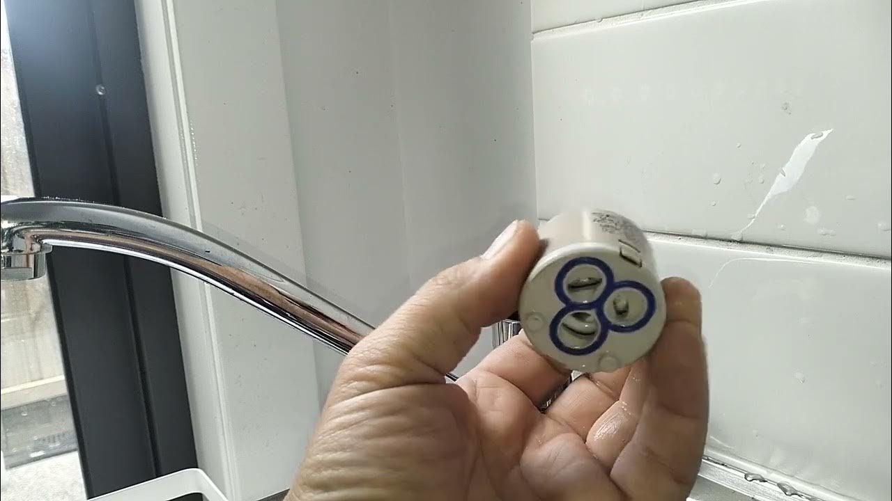 How to replace mixer tap cartridge on kitchen or laundry flick mixer